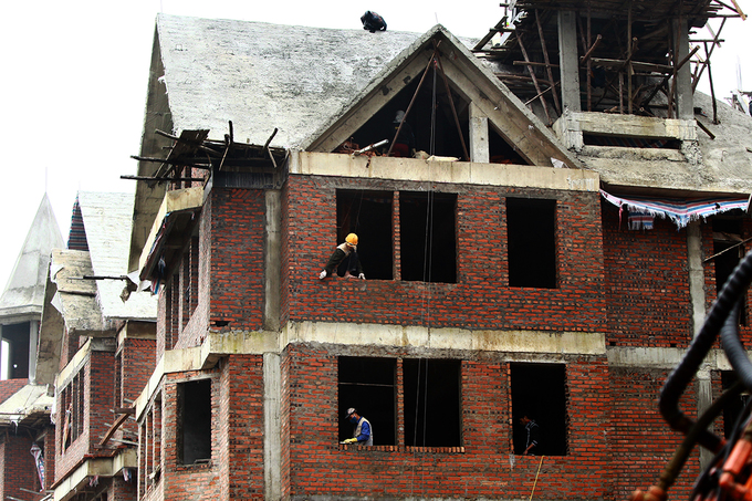 Đại công trường ở thị trấn nghỉ dưỡng Tam Đảo